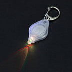1/10/50/100pc/Mini LED Keychain Light White Red Yellow Green Blue Purple Light Flashlight Portable Emergency Lighting Torch Lamp