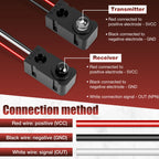 4 Pairs DC5V Infrared Beam Sensor Detector Anti Interference For IR Break Beam Sensor LED Counting Module Split Distance Sensor