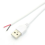 1.5M LED Strip USB Connector Cable Extension 2 Pin Power Supply Wire On/Off Switch Electrical 5V Wire For LED Lighting
