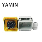 EX Emergency Stop Push Button Switch Box 1P Latching Lock Electrical Elevator Lift Rain-proof Explosion Proof 1NO 1NC LA38-11ZS