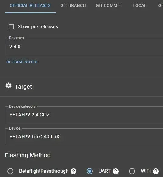 BETAFPV ELRS Lite 2.4G V1.2 Receiver Featuring ESP8285 MCU And SX1280 RF Chip With Flat Antenna For Micro Tiny Whoop Drone New