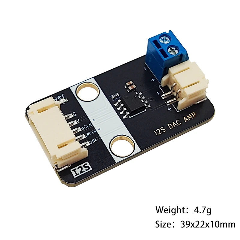 I2S ESP32 Speaker Kit Built-in Audio Amplifier, Plug & Play for ESP32 Raspberry Pi, Compatible with MAX98357A MAX98357 NS4168