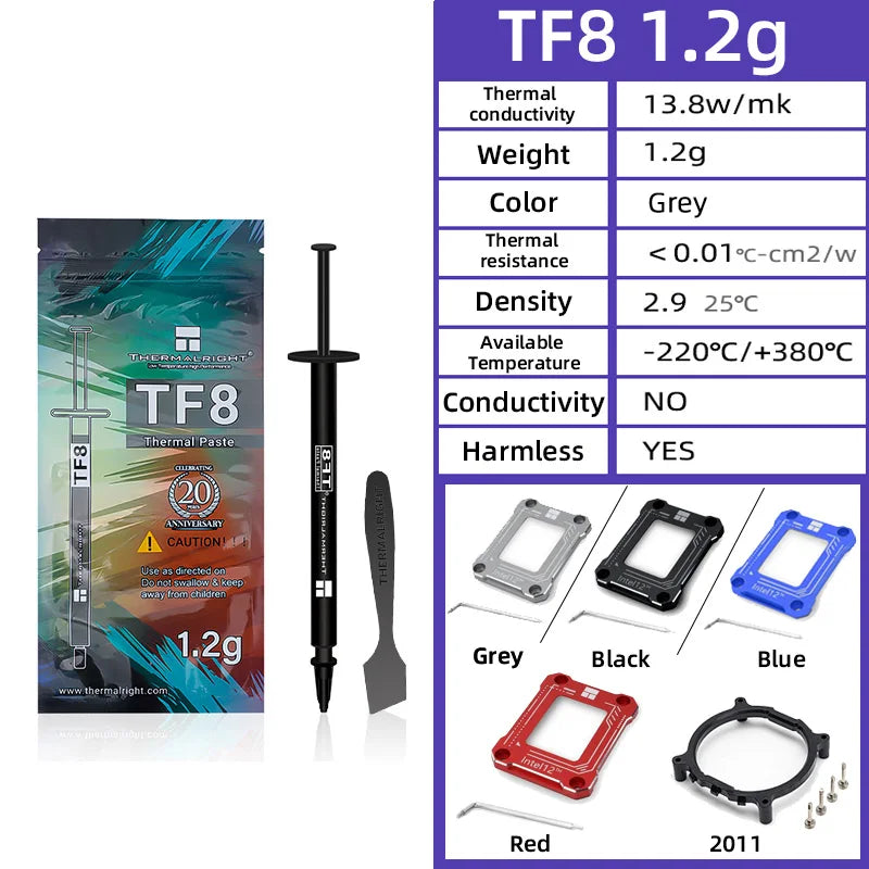 Thermalright 13.8W/m.k Thermal Conductive Grease Silicone Thermal Paste For Computer PC Laptop CPU GPU Video Card Chips