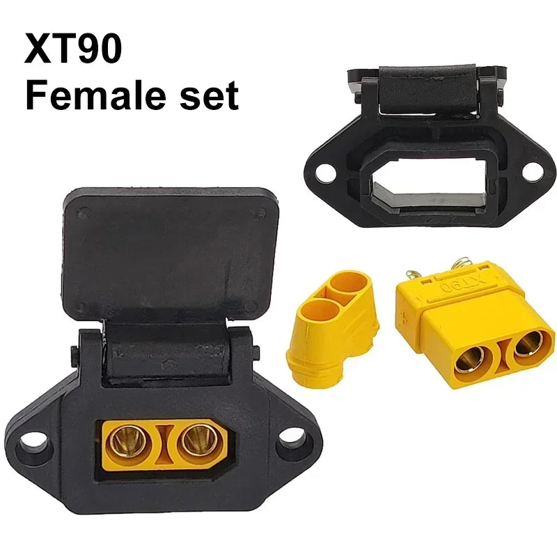 QS8-S Power Charging Plug XT90 Male Female Diamond Shell XT90S Anti-fire Electric Vehicle Lithium Battery Modification Interface