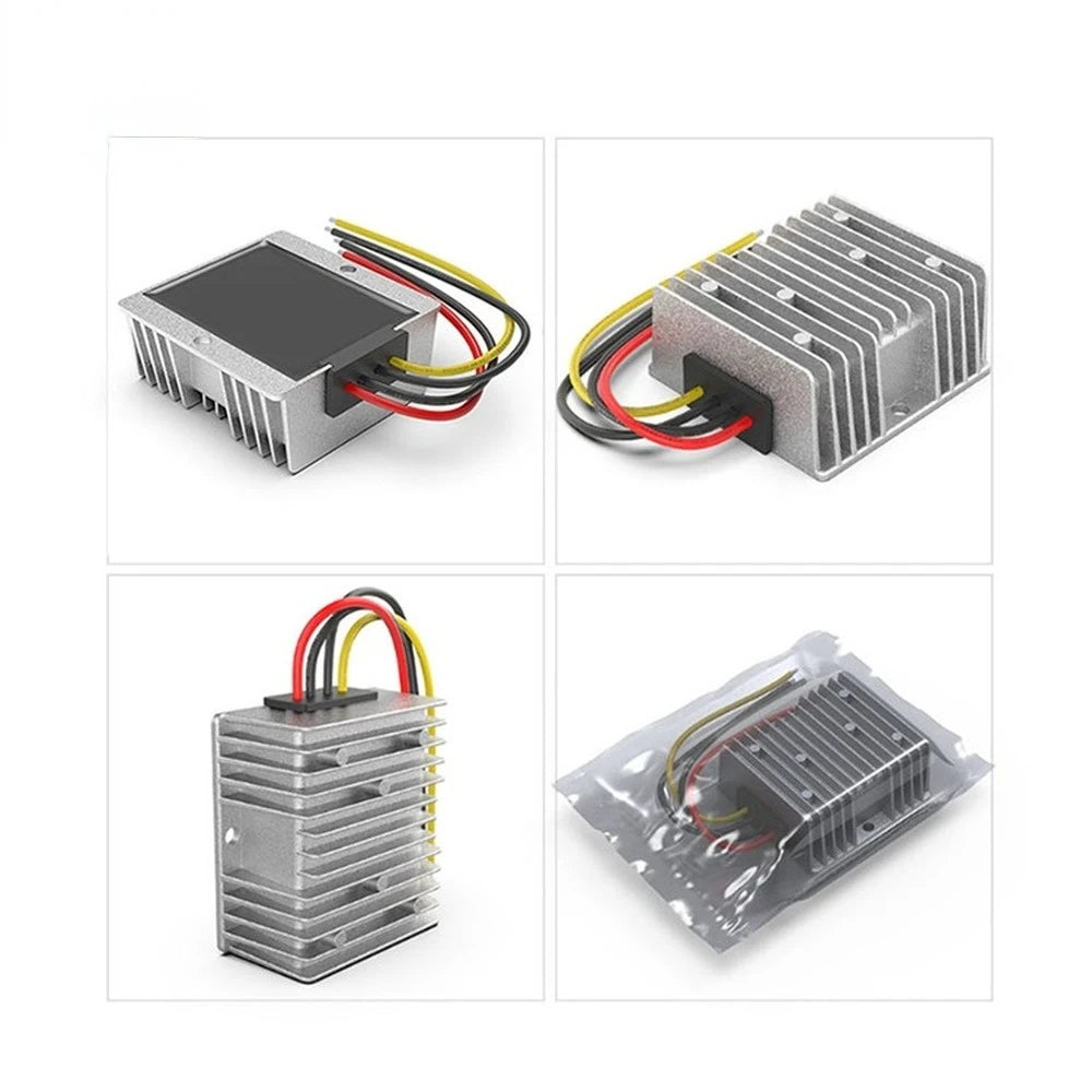 GYVRM DC DC 12v 24v to 5v Voltage Converter 1A 2A 3A 5A 10A 15A 20A 25A 30A 40A Step Up Down Buck 5v Voltage Reducer