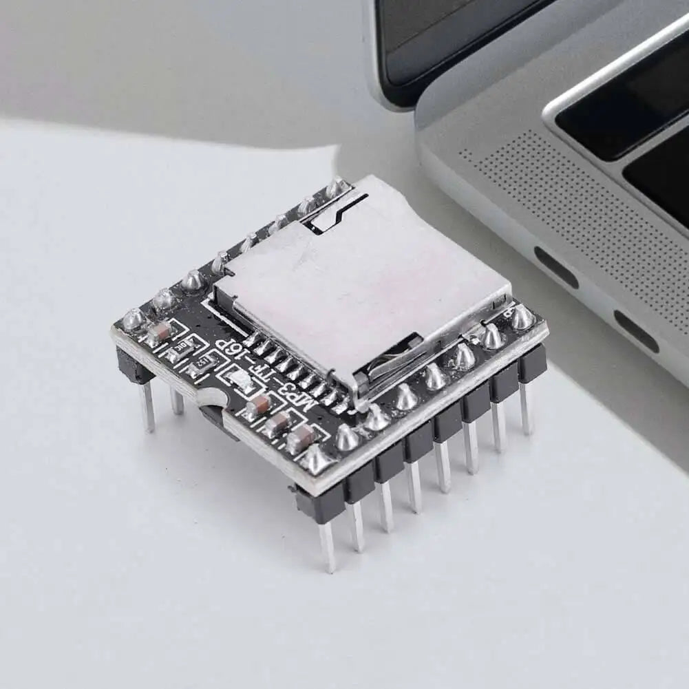 Dfplayer TF Card U Disk Mini MP3 DF Player Audio Voice Module IO/Serial Port/AD MP3-TF-16P For Arduino
