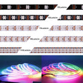 WS2812B SMD5050 RGB LED Strip WS2812 Individually Addressable IC 30/60/74/96/144Leds/Pixels/m Dream Color Lights Tape DC5V