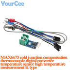 AD8495 Precision Thermal Coupling MCP9600 MAX31856 MAX31855 MAX6675 K-Type Thermocouple Amplifier Module Temperature Sensor