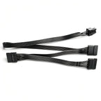 Modular Power Cable for Antec GSK 750W/650W/550W Series Modular Powers, 6+2 PCIe 8Pin, CPU 4+4Pin ATX12V, SATA, Molex IDE 4Pin