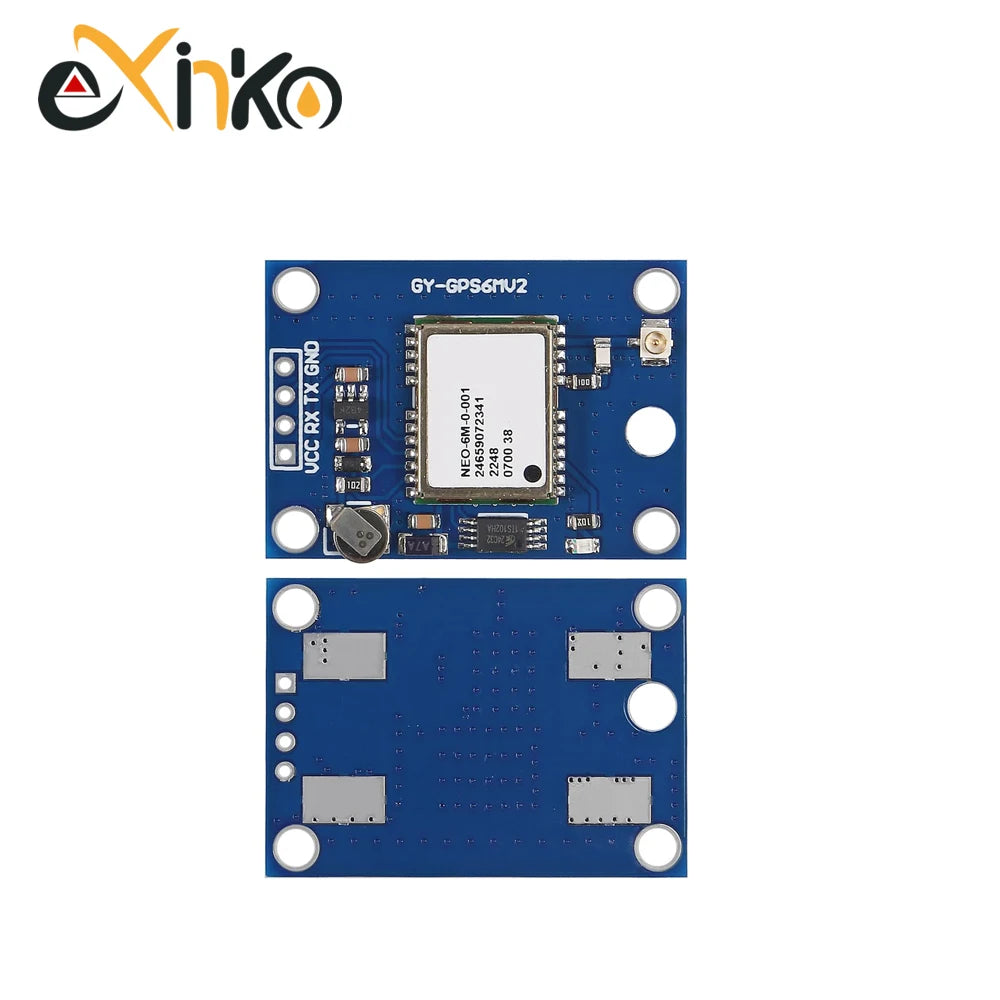 1-10pcs GY-NEO6MV2 New NEO-6M GPS Module NEO6MV2 with Flight Control EEPROM MWC APM2.5 large Antenna for arduino