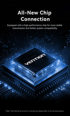 Vention USB A C 2.5G Ethernet Adapter USB 3.0 2500/1000 Mbps Network Card for MacBook iPad USB Lan RJ45 for PC Windows Laptop