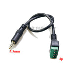 USB 2.0 Female B Micro USB Mini USB Type-C Male to 5 Pin Female Bolt Screw Connector with Shield Terminal Plug Adapter Cable 1ft