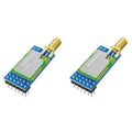 【CYBER MONDAY】2X DX-LR30 SX1262 Chip Development SX1262 Lora Module RF Module 8Km 22Dbm UART Lora Spread Spectrum Technology 433