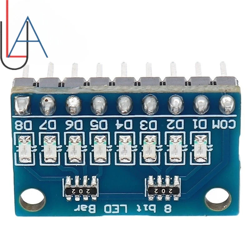3-24V 8 Bit Blue/Red Common anode/cathode LED indicator Module Breadboard starter kit Board for MCU ARM 3d printer UNO MEGA2560