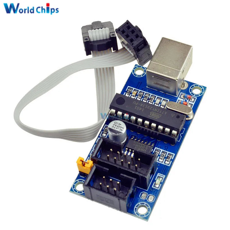 USBTiny USBtinyISP AVR ISP Programmer Bootloader For Arduino IDE Meag2560 R3 With 10pin Programming Cable One