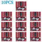 1/5/10PCS Mini L298N DC Motor Driver, MX1508 Mini Dual Channel 1.5A 2 Way PWM Speed Controller Dual H-Bridge Replace Stepper