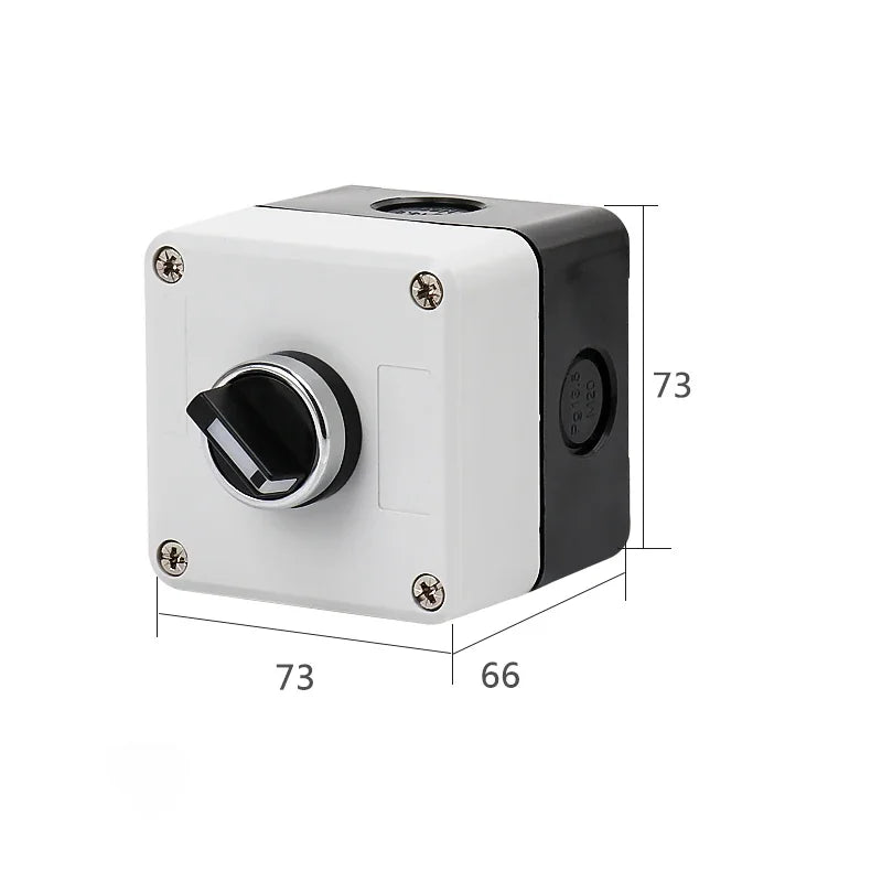 Arrow Symbol Indicating Start and Stop Self-Recovery Waterproof Button Switch Emergency Stop Industrial Hand-Held Control Box