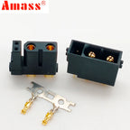 5/10/20Pairs Original Amass XT30(2+2)  XT30PB(2+2) Male Female Gold Plated Plug with Signal Pin for RC Drone Aircraft Car