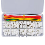 JST XH 2.54mm Connector Socket Kit with Pre-Crimped Silicone Wire 2/3/4/5/6 Pin Housing Adapter Cable Male Female Connector