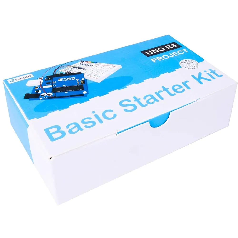 ELEGOO UNO Project Basic Starter Kit with Tutorial and UNO R3, Compatible with Arduino® IDE — DIY Electronic Kit