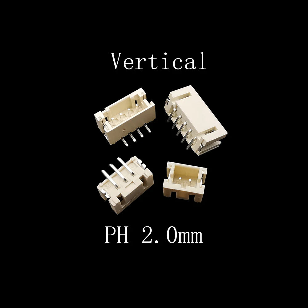 1Box PH2.0 / XH2.54 2/3/4/5 Pin Terminals Kit Male Female Plug Housing Header JST Wire Connector PH 2.0mm XH 2.54mm Pitch