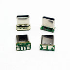 2/5/10PCS USB 3.1 Type C Vertical Patch Board 16pin 4 / 2 Welding Wire Data Band PCB USB Board Male Head 16P Usb C Connector