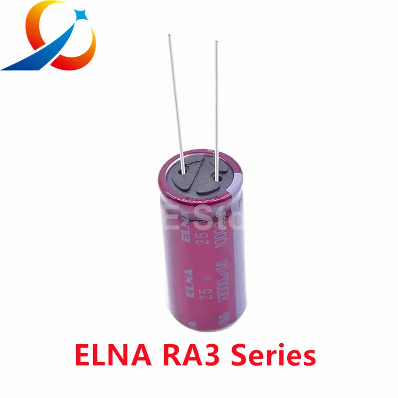 ELNA RA3 Series HiFi Audio Capacitor 16V 25V 50V 63V 10uF 22uF 47uF 100uF 220uF 470uF 1000uF 2200uF 3300uF 10000uF Original NEW