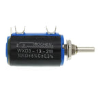 1PCS WXD3-13-2W Precision Multi-turn Potentiometer 1K 2.2K 3.3K 4.7K 6.8K 10K 22K 47K 100K Ohm 10 Laps Wirewound Potentiometers