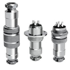 5pcs GX12 GX16 GX20 2 3 4 5 6 7 8 9 10Pin Male Female Butting Wire Cable Circular Aviation Socket Plug Panel Connector