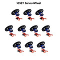 Feetech FS90R Micro Servo 360 Degree Continuous Rotation 4.8-6V 1.5KG RC Servo Motor 9g for Arduino Robotic Helicopter Airplane