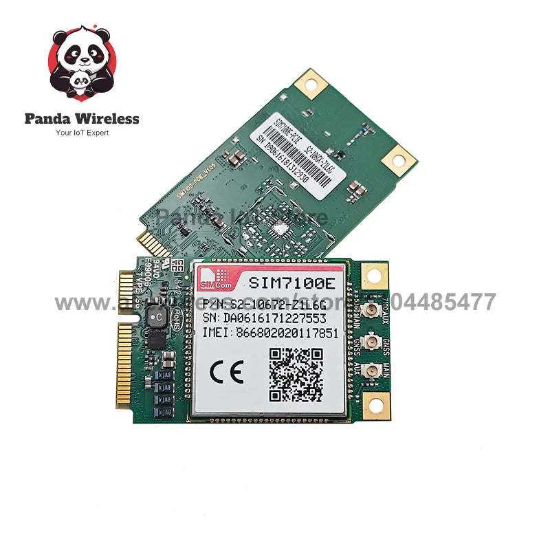 Good Price in Stock！SIMCom SIM7100E 4G LTE Module Mini PCIe Modem FDD/TDD-LTE SIM7100 PIN to SIM5320, not SIM7600E