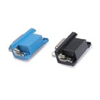 5/10PCS DR15 Female PCB Mount D-Sub 15 Pin VGA Type 8.89 PCB Connector 3 Rows 90-Degree Bent Needle DB15