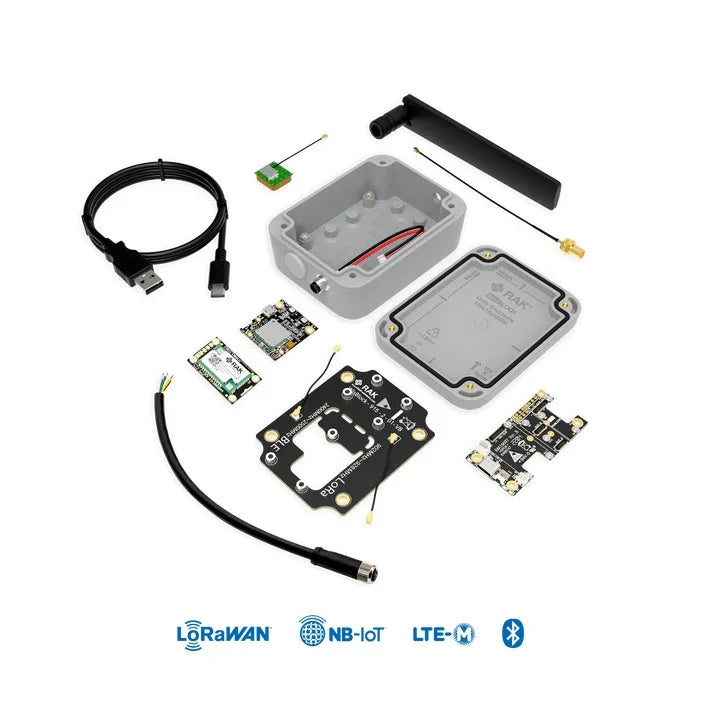 LinkONE  LTE-M NB-LoT LoRaWAN Device Based On NRF52840  SX1262 And BG77 Arduino IDE Compatible RAK10715