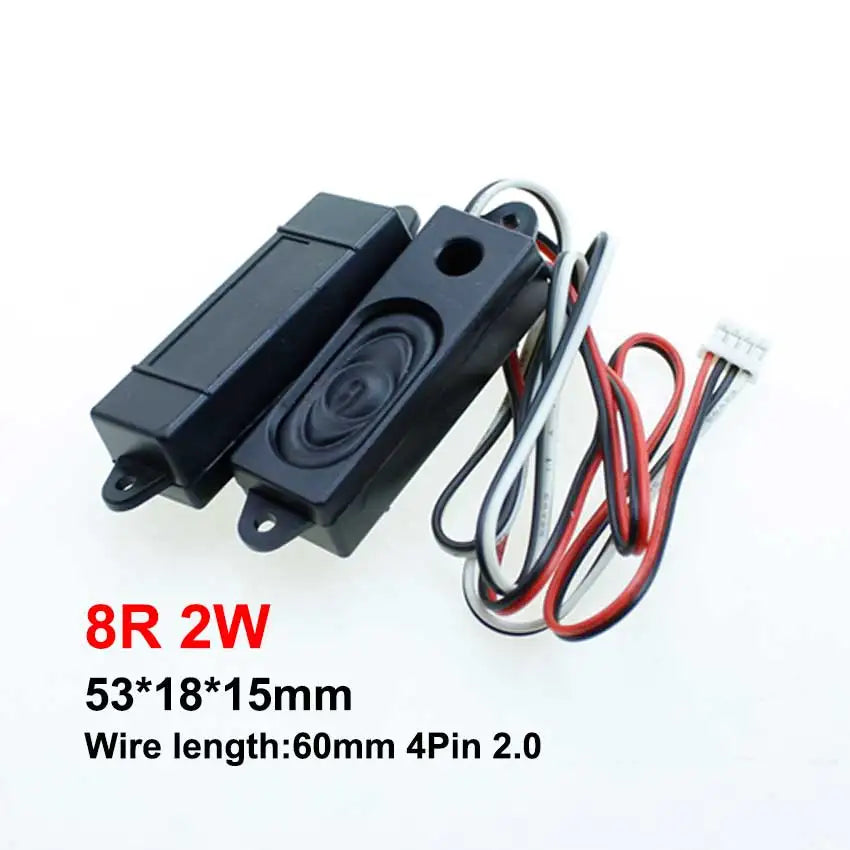 JCD 1Pair Audio Portable Speakers For Computer PC TV LCD Speaker 3070 45100 Rectangle Loudspeaker 4R 8R 2W 3W 5W 10W 4/8Ohm