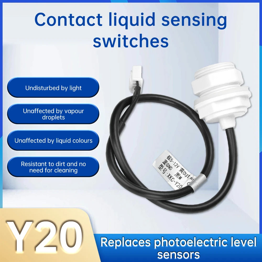 XKC-Y20-V/ XKC-Y20-NPN Low Cost Capacitive Contact Typle Liquid Level Switch Level Sensor for Both Metal and Non-metallic Tank
