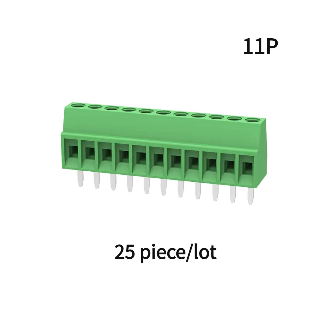 25PCS/50PCS 2.54mm rising clamp kf128-2.54 pcb screw terminal block DG308-2.54mm MPT0.5/-2.54 EK254V