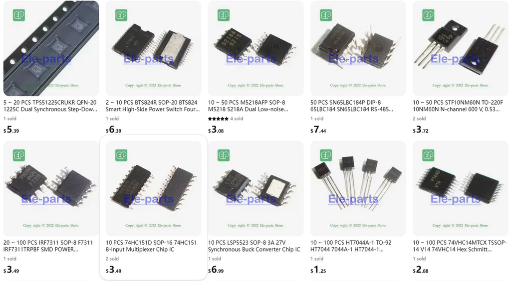 10 PCS LM75AD SOP-8 LM75A LM75 Digital Temperature Sensor And Thermal Watchdog Chip IC