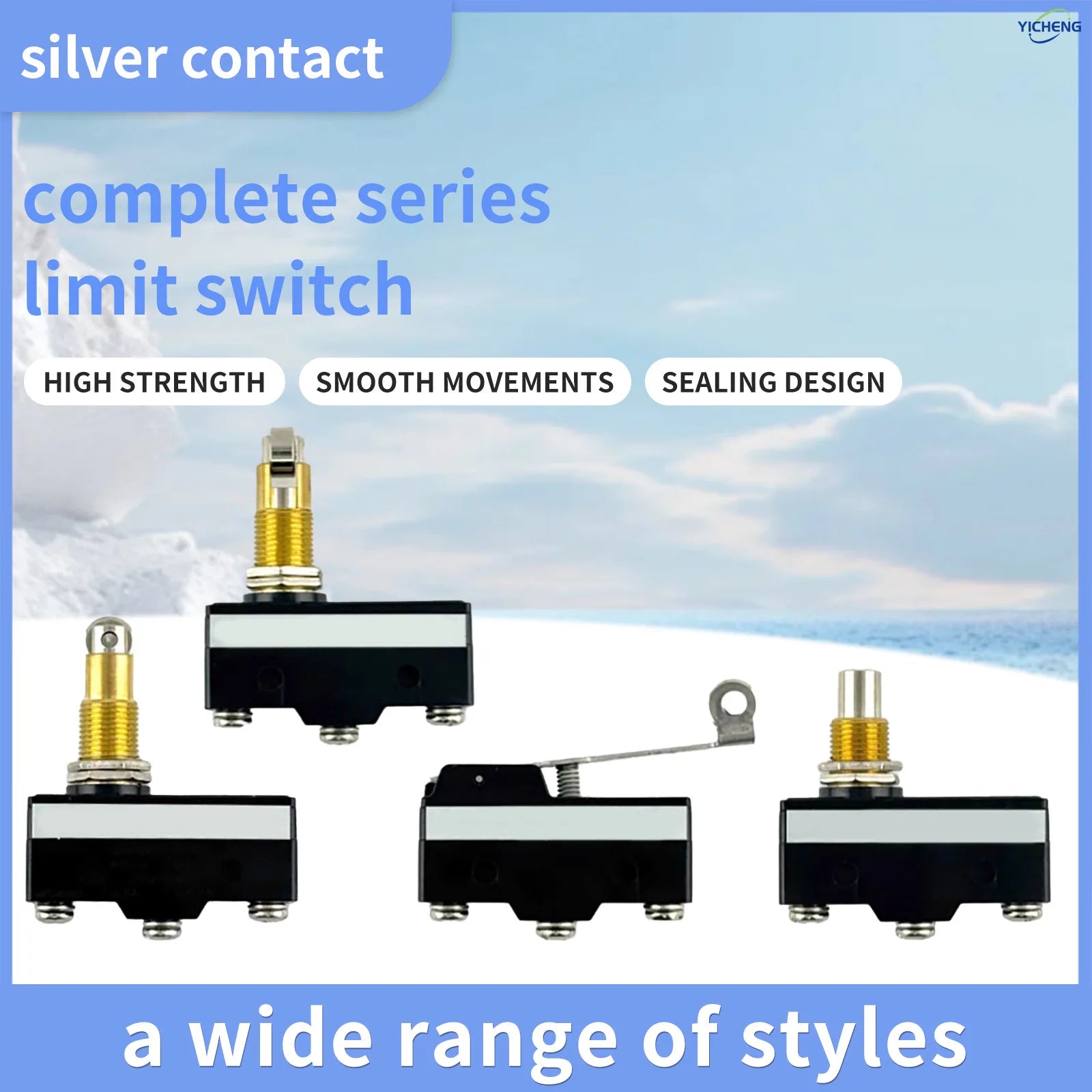 10Pcs SPDT NO+NC Hinge Roller Lever Microswitch Action Switch