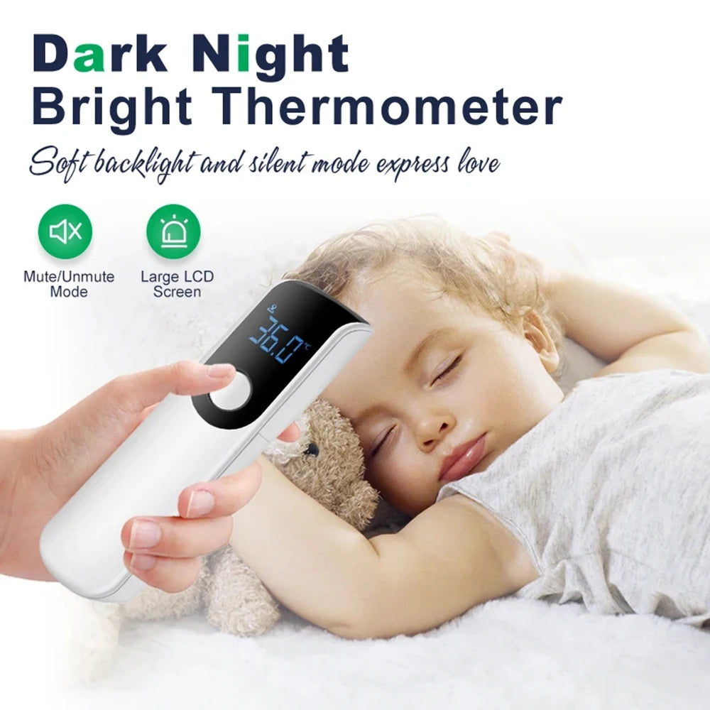 Medical IR Fever Thermometer Mini Digital Ear Thermometer Child Adult Non-contact Body Temperature Tool 1PC or 2PCS