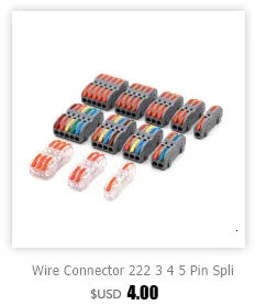 12 In 1 Compatible With COB LED Strip And SMD LED Light Strip Multifunctional Wire Connectors 2 Pin For 8mm 10mm Terminal Blocks