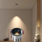 Recessed Curved Seamless LED Ceiling Light 3CCT/ Tuya BLE/ Zigbee/ Matter/ All Aluminum LED Spot Downlight