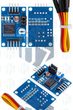 ‌PCF8591 ADC/DAC Converter Module – 8-Bit I2C Interface with Analog Inputs for Light/Temperature Sensor
