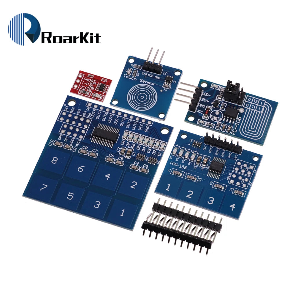 1/5/10PCS TTP223 TTP224 Touch Key Switch Module TTP226 TTP229 Touching Button Capacitive Switches Single Channel Reconstruction
