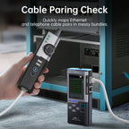 FNIRSI LPM-10A Intelligent Cable Finder RJ45/RJ11 Line Tester LAN Cable Tester Port Flash Anti-interference Network Repair Tool