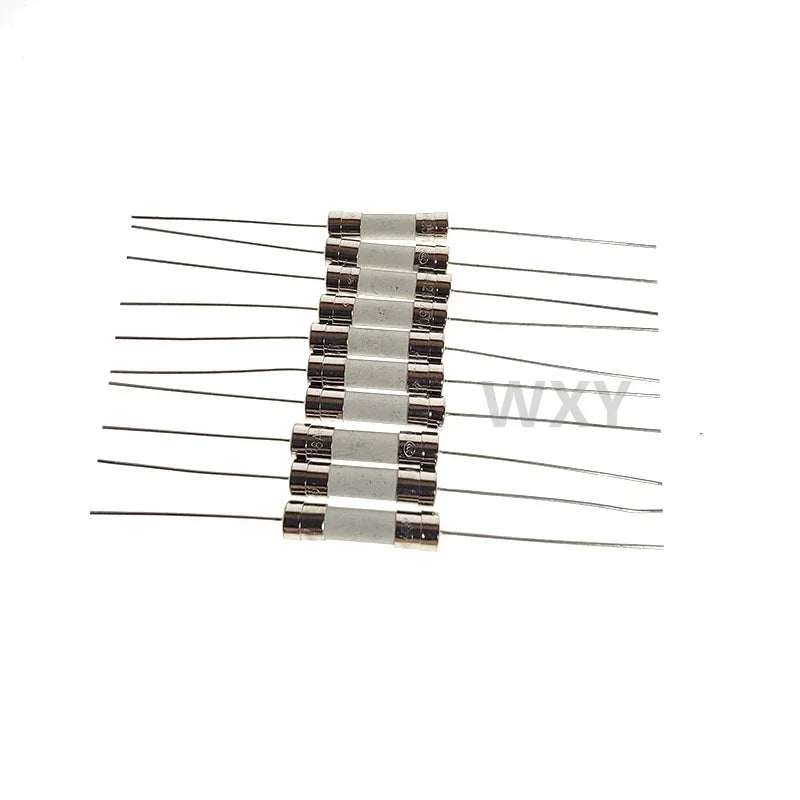 10PCS 5*20mm Fast Break Ceramic Fuse Slow Blow Tube Fuse With a Pin 5X20MM 250V 0.5A 1A 2A 3A 4A 5A 6A 7A 8A 10A 12A 15A 20A 25A