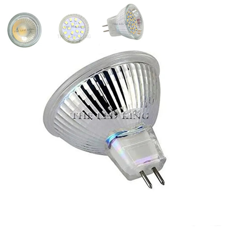 Super Bright MR11 COB 6W 9W 12W LED Bulb GU4 5730 12V, Warm White / 4000K / Cold White LED Bulb Factory Wholesale Price!