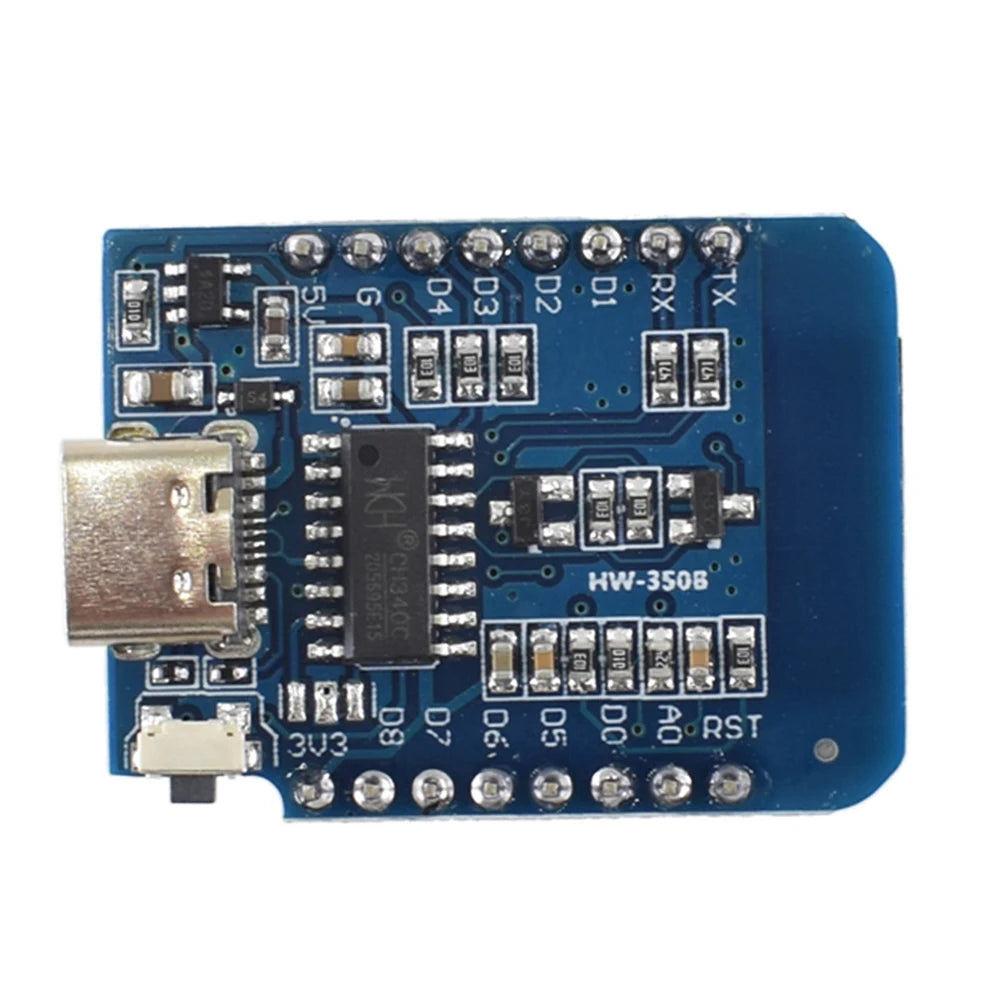 50/20/10/1PCS ESP-12F ESP8266 D1 Mini WIFI Development Board NodeMCU Lua IOT Wifi Welded Boards Type-C Interface Soldered Module