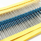 100pcs 1/4W 0R-22M 1% Metal Film Resistor 0.25W 0 2.2 10 100 150 220 270 330 470 1K 2.2K 4.7K 10K 47K 100K 470K 1M 10M 20M Ohms
