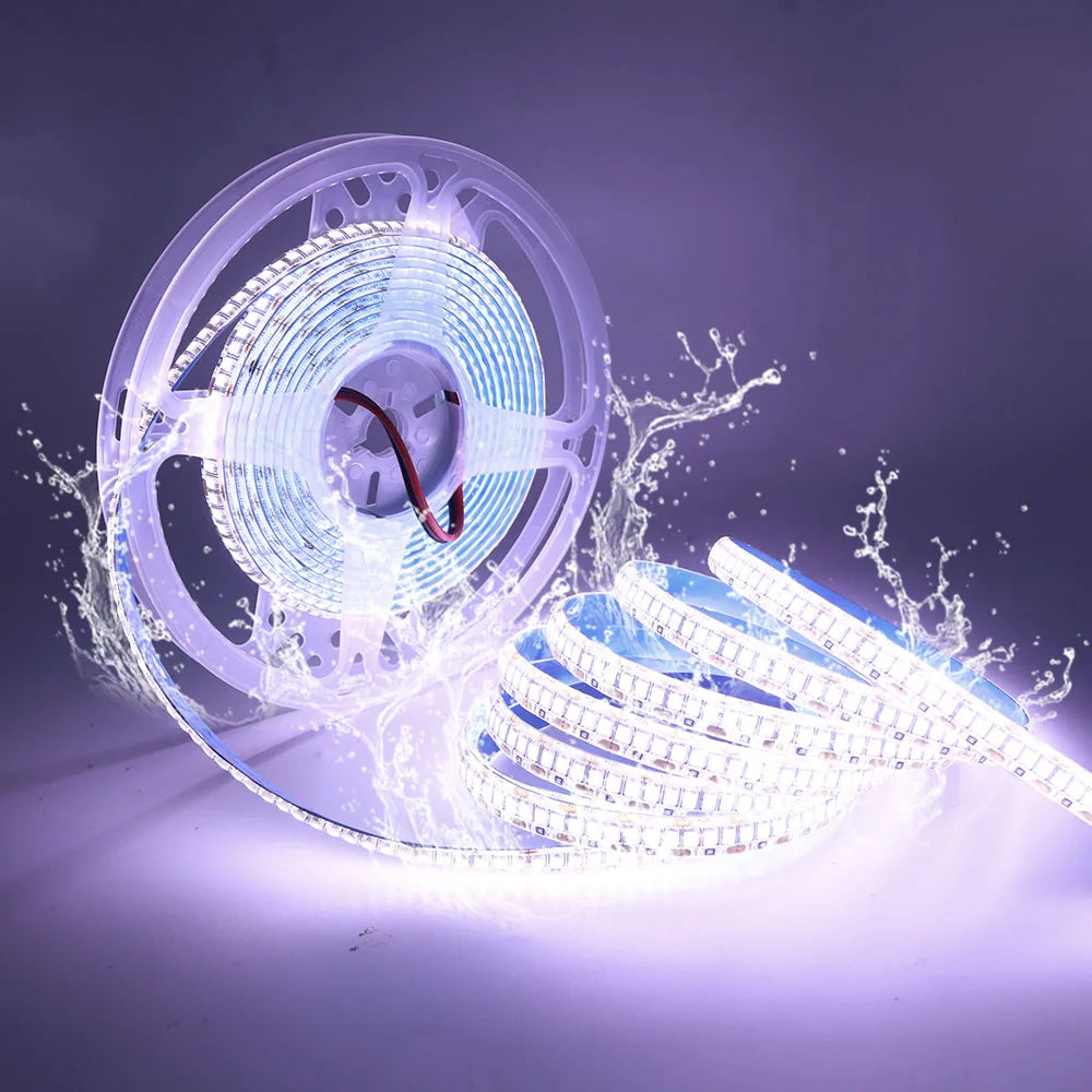 12V 5m SMD 2835 2025 LED Strip Light DC 480 240 120 LEDs Tape Flexible LED Lights Indoor Lingting for Home Waterproof IP65 IP67