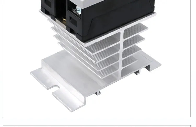 LCTC SSR 0-10V 4-20MA 0-5V Power Voltage Regulator Relay 10A 25A 40A DA AA DD VA Single Phase Solid State Relay With Heat Sink